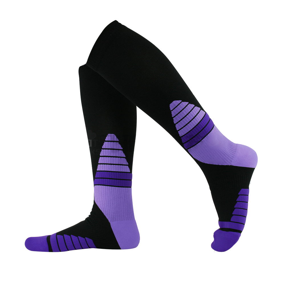 15-20 mmHg Professional Men Women Riding Socks Compression Stockings Barreled Plantar Fascia Running Fitness Outdoor Sports Socks